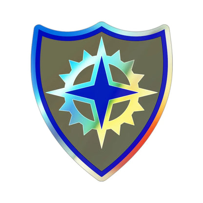 XVI Corps (U.S. Army) Holographic STICKER Die-Cut Vinyl Decal 2 Inch Holographic - The Sticker Space