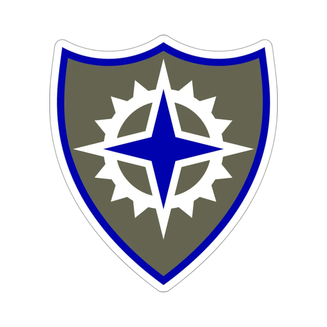 XVI Corps (U.S. Army) STICKER Vinyl Die-Cut Decal 3 Inch - The Sticker Space