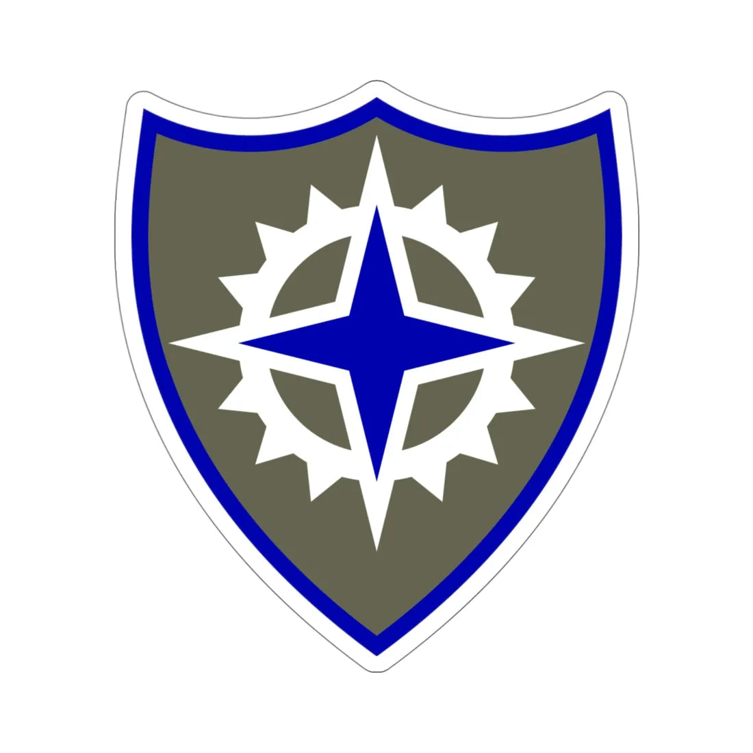 XVI Corps (U.S. Army) STICKER Vinyl Die-Cut Decal 4 Inch - The Sticker Space