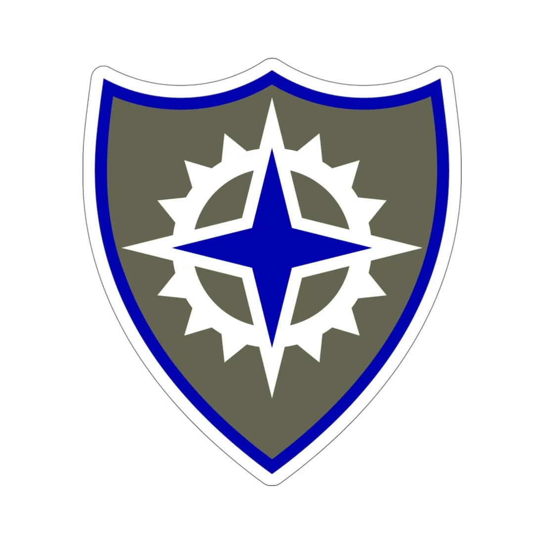 XVI Corps (U.S. Army) STICKER Vinyl Die-Cut Decal 5 Inch - The Sticker Space