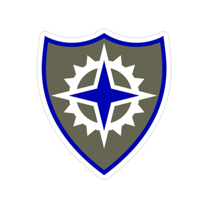 XVI Corps (U.S. Army) Transparent STICKER Die-Cut Vinyl Decal 2 Inch - The Sticker Space