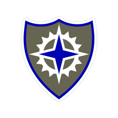 XVI Corps (U.S. Army) Transparent STICKER Die-Cut Vinyl Decal 3 Inch - The Sticker Space