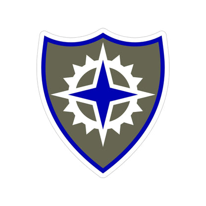 XVI Corps (U.S. Army) Transparent STICKER Die-Cut Vinyl Decal 5 Inch - The Sticker Space