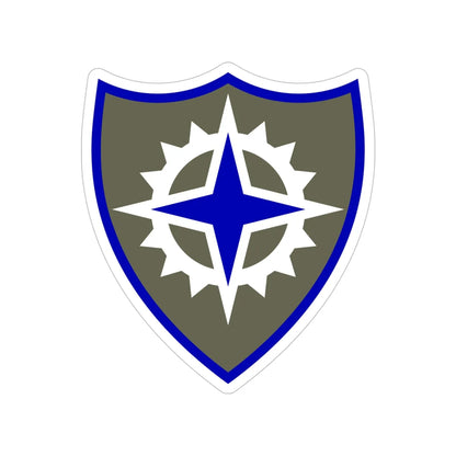 XVI Corps (U.S. Army) Transparent STICKER Die-Cut Vinyl Decal 6 Inch - The Sticker Space