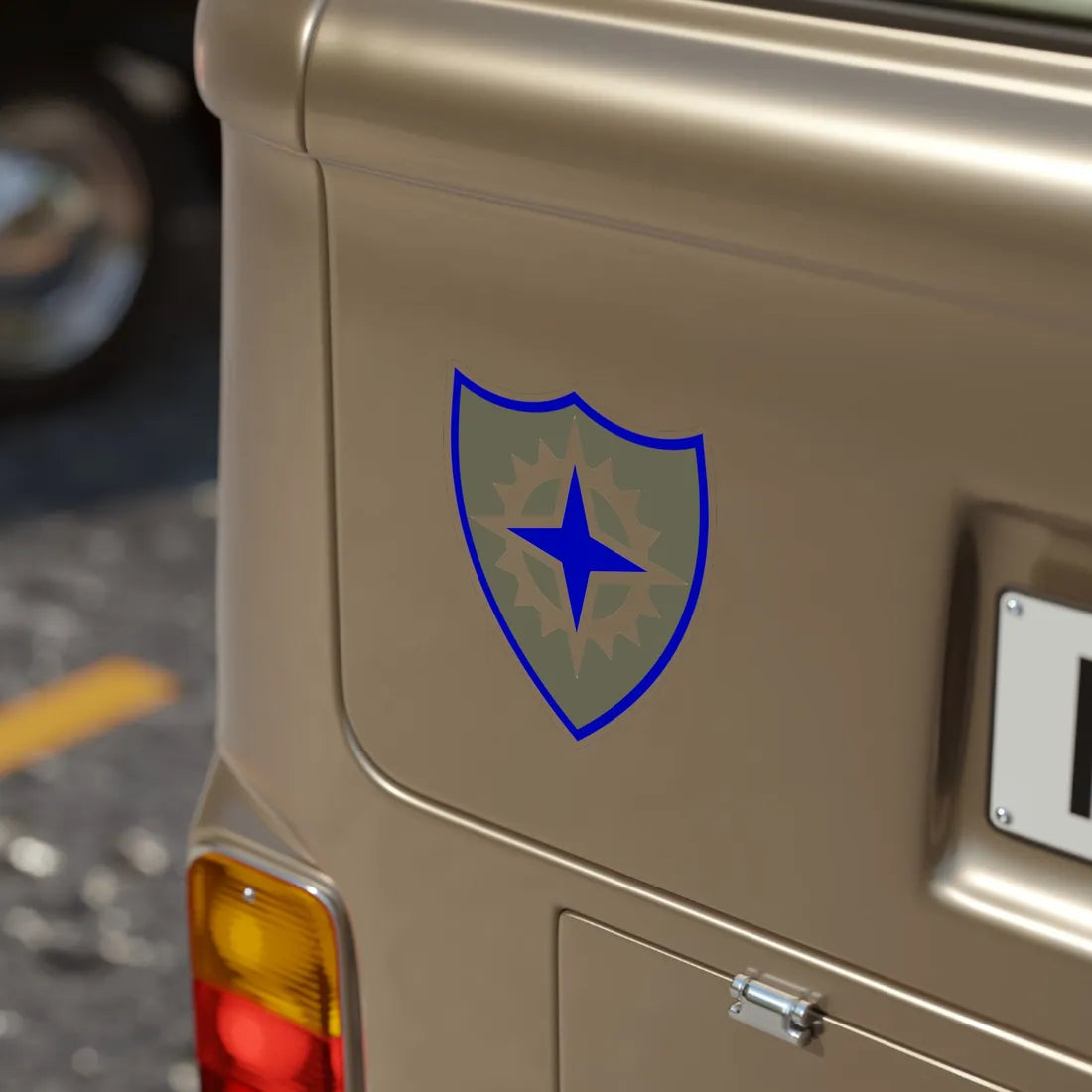 XVI Corps (U.S. Army) Transparent STICKER Die-Cut Vinyl Decal - The Sticker Space