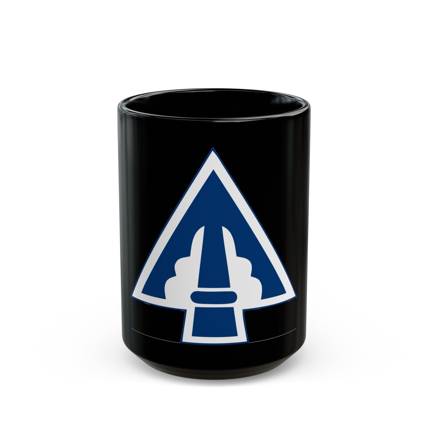 XXII Corps (U.S. Army) Black Coffee Mug-15oz-The Sticker Space