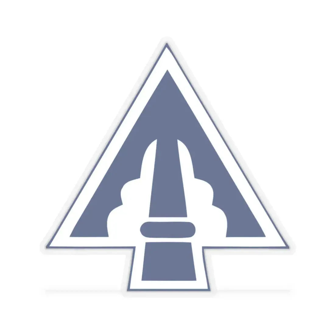 XXII Corps (U.S. Army) STICKER Vinyl Kiss-Cut Decal 3 Inch Transparent - The Sticker Space