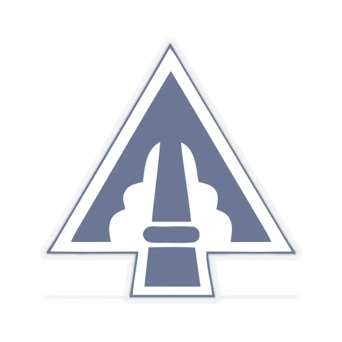 XXII Corps (U.S. Army) STICKER Vinyl Kiss-Cut Decal 4 Inch Transparent - The Sticker Space