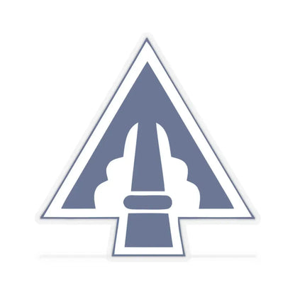 XXII Corps (U.S. Army) STICKER Vinyl Kiss-Cut Decal 4 Inch Transparent - The Sticker Space