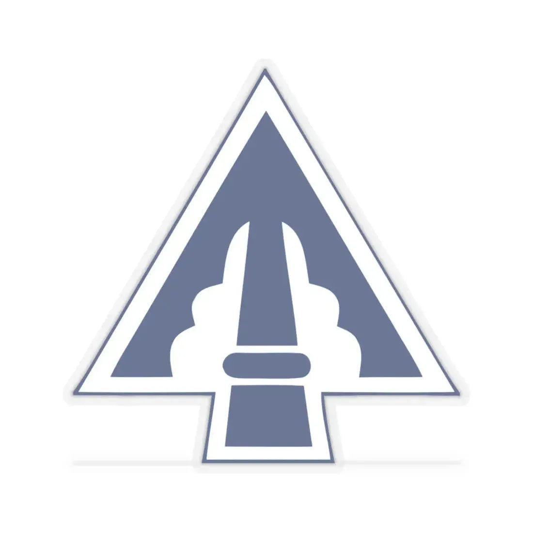 XXII Corps (U.S. Army) STICKER Vinyl Kiss-Cut Decal 6 Inch Transparent - The Sticker Space