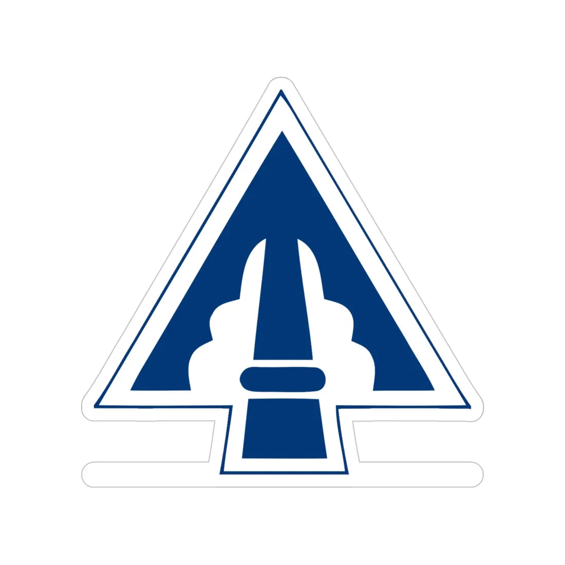 XXII Corps (U.S. Army) Transparent STICKER Die-Cut Vinyl Decal 4 Inch - The Sticker Space