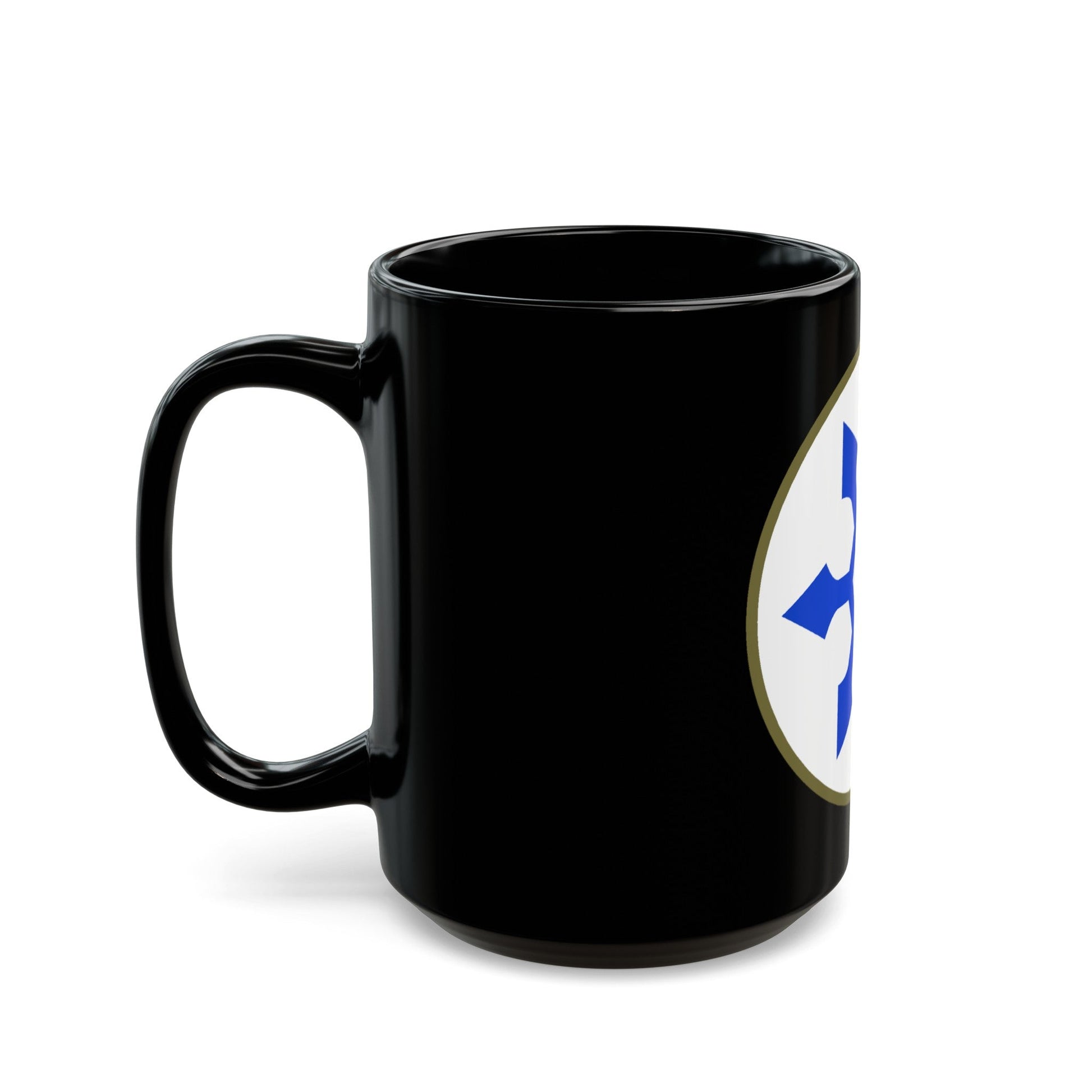 XXXIII Corps (U.S. Army) Black Coffee Mug-The Sticker Space