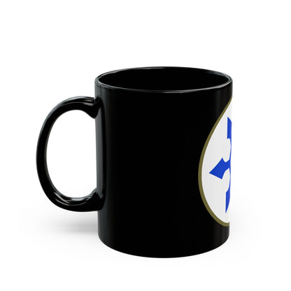 XXXIII Corps (U.S. Army) Black Coffee Mug-The Sticker Space