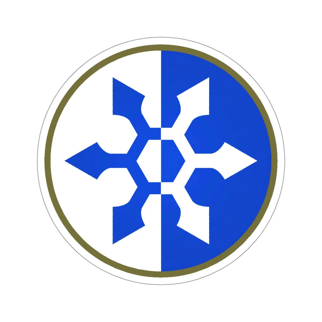 XXXIII Corps (U.S. Army) STICKER Vinyl Die-Cut Decal 4 Inch - The Sticker Space