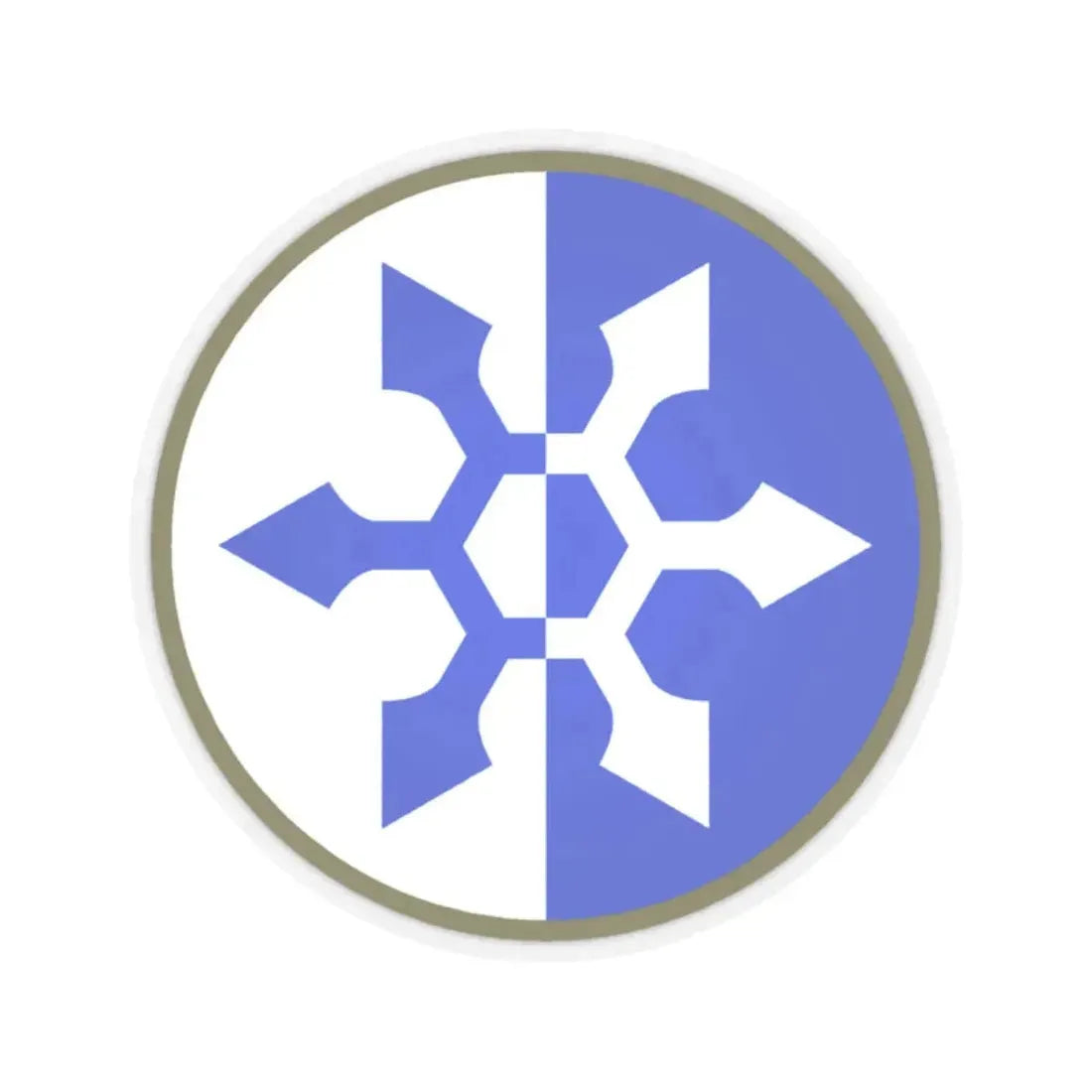 XXXIII Corps (U.S. Army) STICKER Vinyl Kiss-Cut Decal 2 Inch Transparent - The Sticker Space