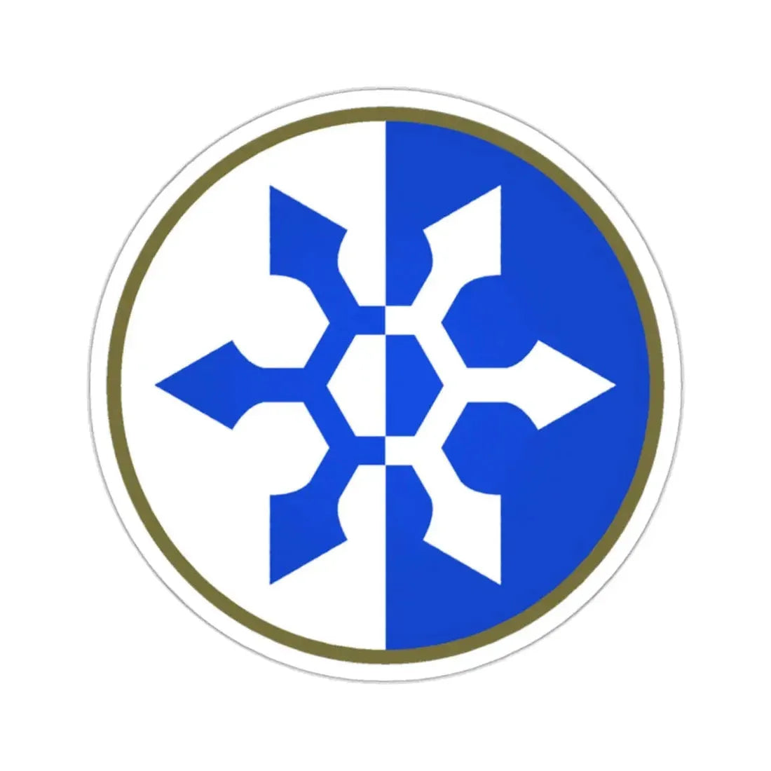 XXXIII Corps (U.S. Army) STICKER Vinyl Kiss-Cut Decal 2 Inch White - The Sticker Space