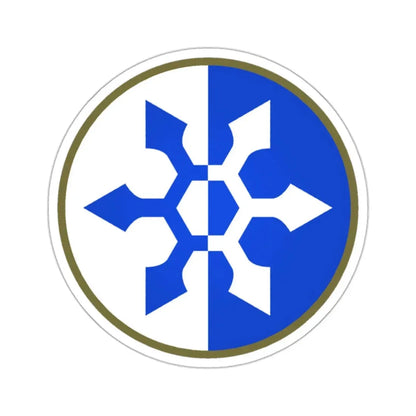 XXXIII Corps (U.S. Army) STICKER Vinyl Kiss-Cut Decal 2 Inch White - The Sticker Space