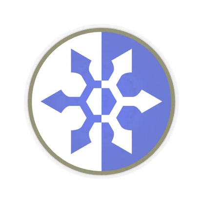 XXXIII Corps (U.S. Army) STICKER Vinyl Kiss-Cut Decal 4 Inch Transparent - The Sticker Space