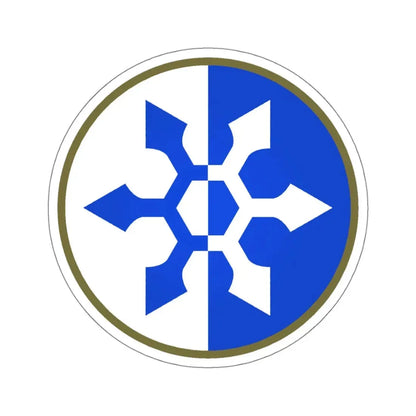 XXXIII Corps (U.S. Army) STICKER Vinyl Kiss-Cut Decal 4 Inch White - The Sticker Space