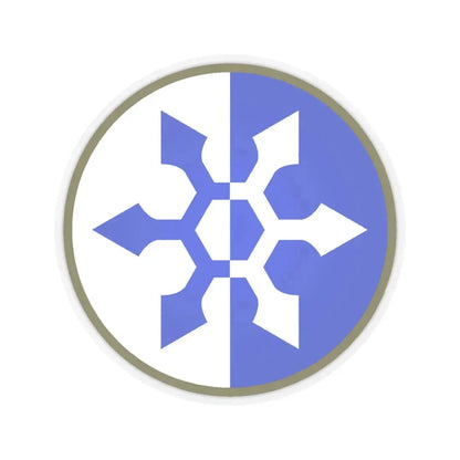 XXXIII Corps (U.S. Army) STICKER Vinyl Kiss-Cut Decal 6 Inch Transparent - The Sticker Space