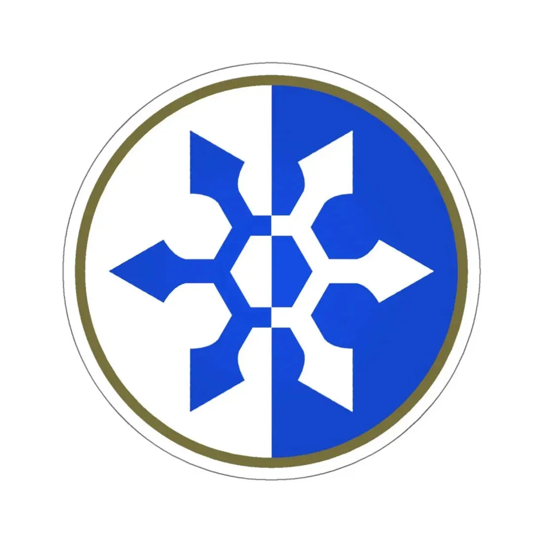 XXXIII Corps (U.S. Army) STICKER Vinyl Kiss-Cut Decal 6 Inch White - The Sticker Space