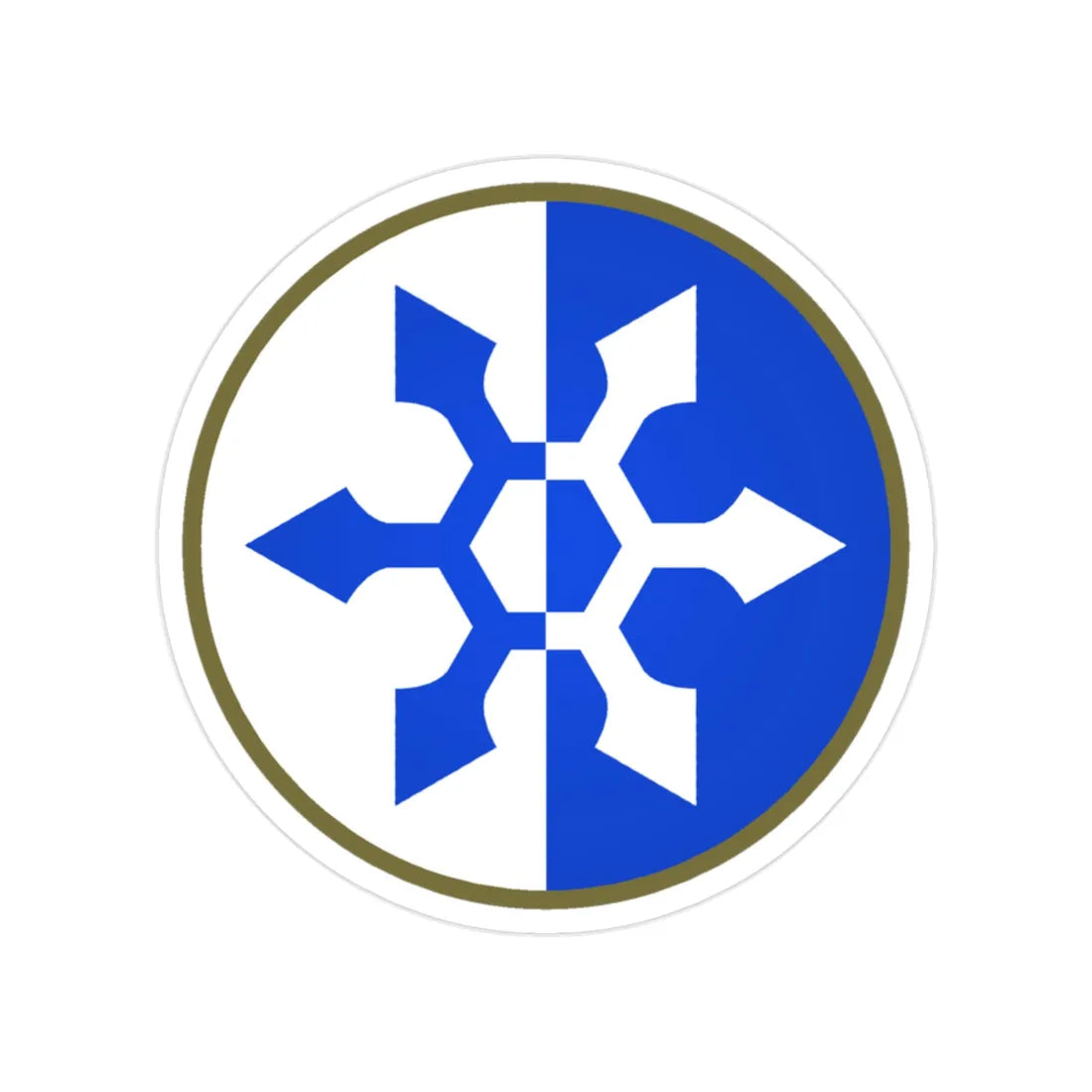 XXXIII Corps (U.S. Army) Transparent STICKER Die-Cut Vinyl Decal 2 Inch - The Sticker Space