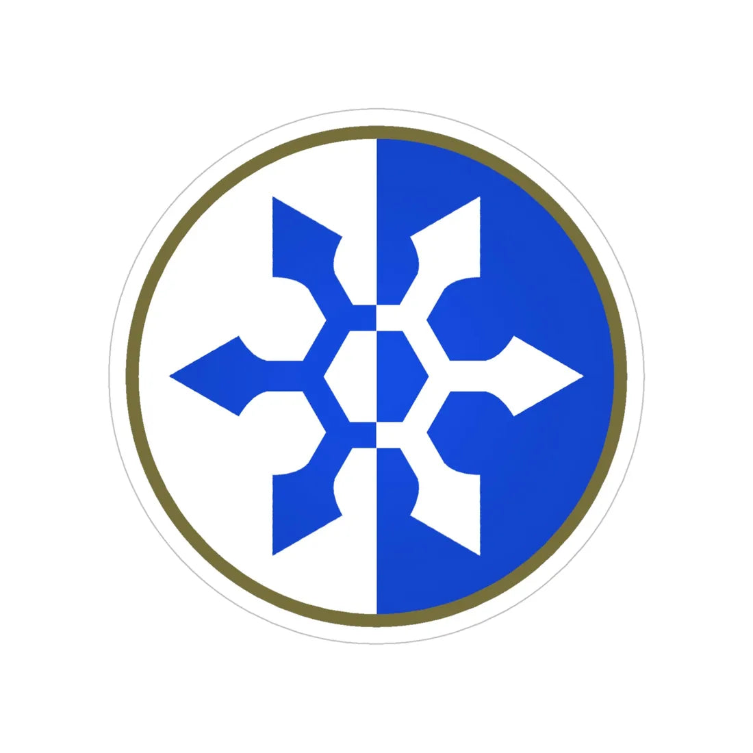 XXXIII Corps (U.S. Army) Transparent STICKER Die-Cut Vinyl Decal 5 Inch - The Sticker Space