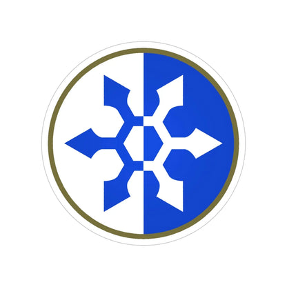 XXXIII Corps (U.S. Army) Transparent STICKER Die-Cut Vinyl Decal 6 Inch - The Sticker Space