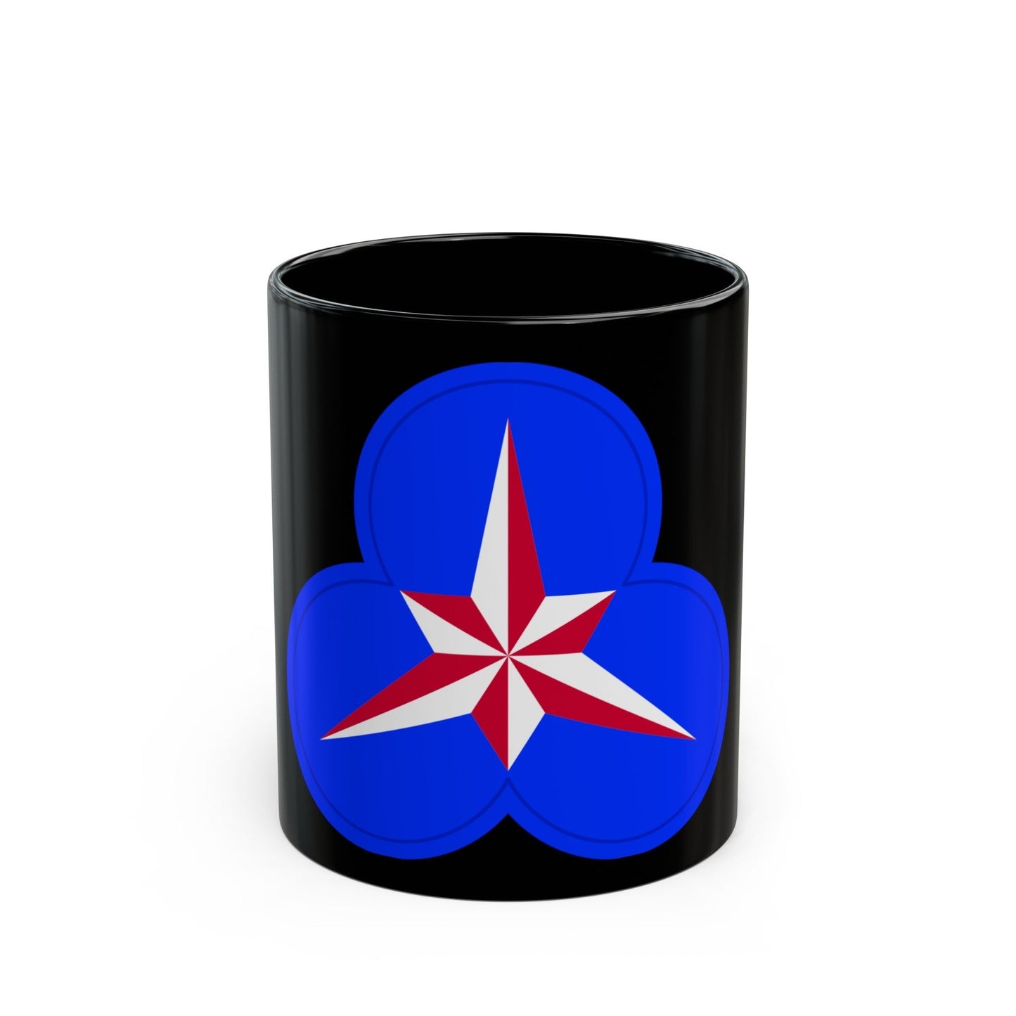 XXXVI Corps (U.S. Army) Black Coffee Mug-11oz-The Sticker Space