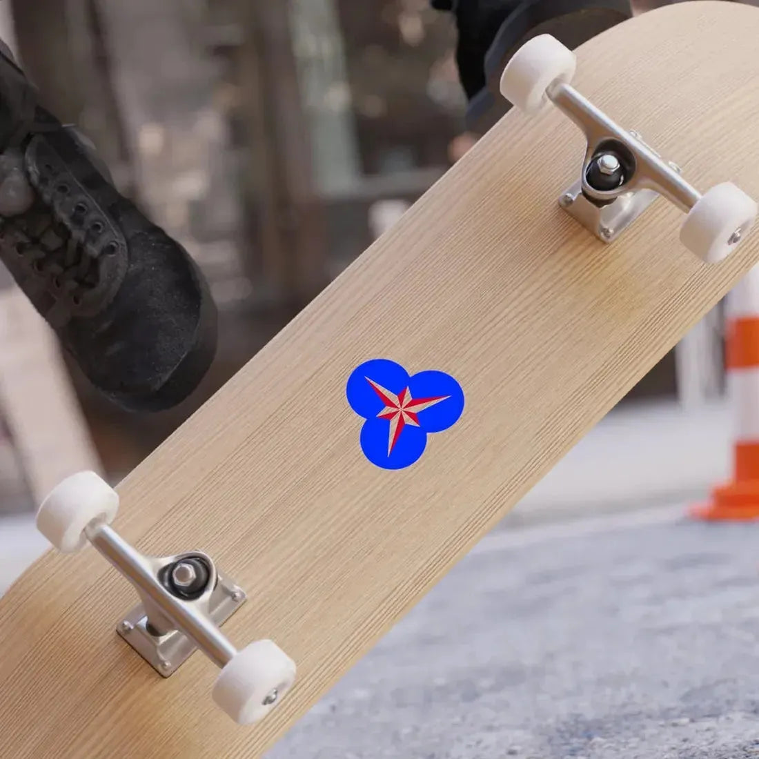 XXXVI Corps (U.S. Army) REVERSE PRINT Transparent Die-Cut STICKER - The Sticker Space