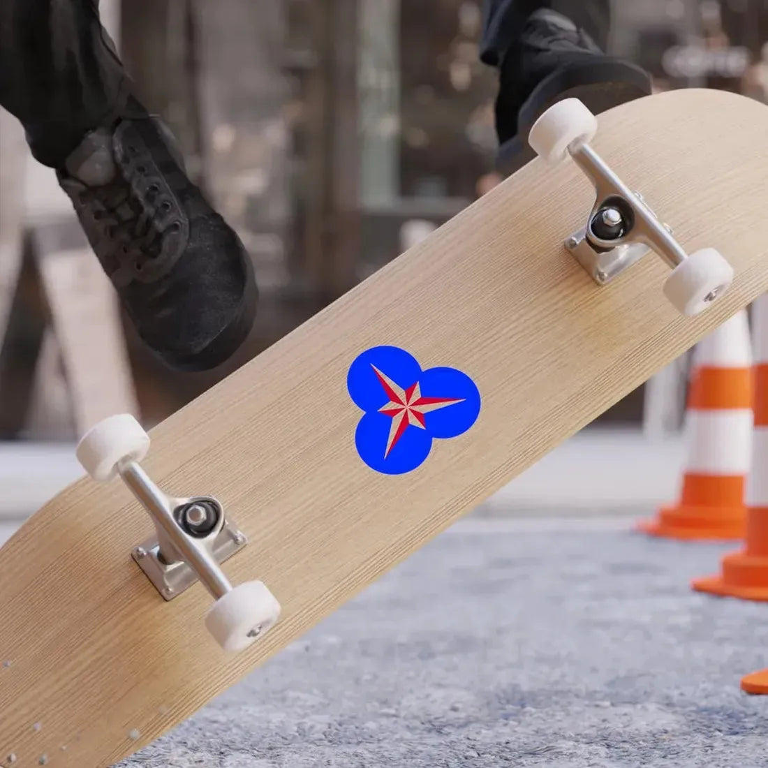 XXXVI Corps (U.S. Army) REVERSE PRINT Transparent Die-Cut STICKER - The Sticker Space