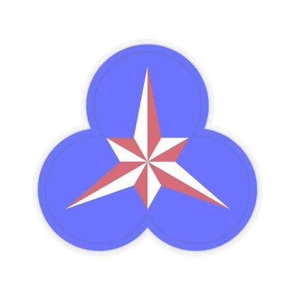 XXXVI Corps (U.S. Army) STICKER Vinyl Kiss-Cut Decal 3 Inch Transparent - The Sticker Space