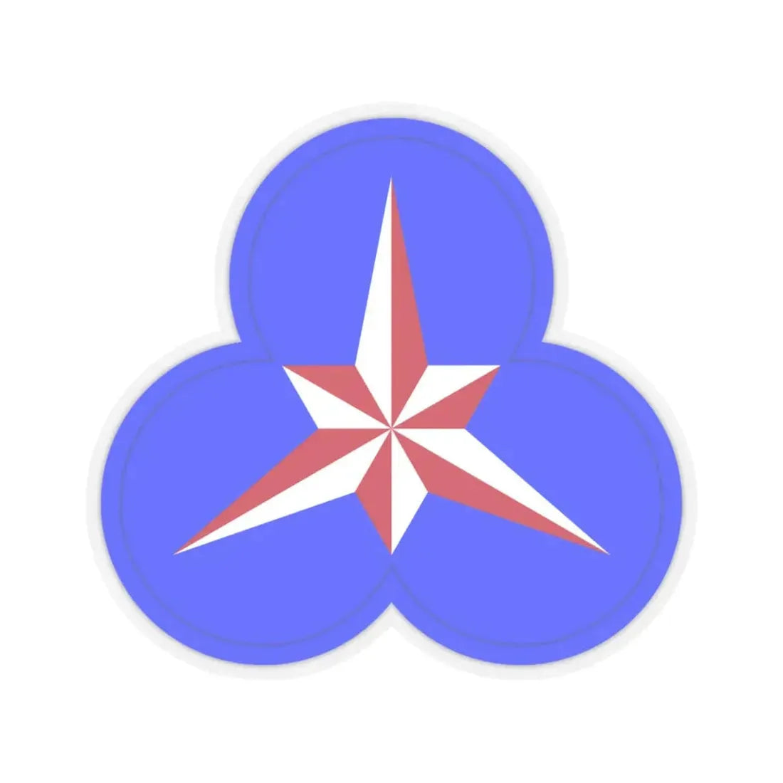 XXXVI Corps (U.S. Army) STICKER Vinyl Kiss-Cut Decal 4 Inch Transparent - The Sticker Space