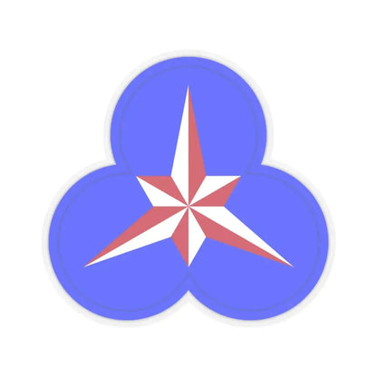 XXXVI Corps (U.S. Army) STICKER Vinyl Kiss-Cut Decal 4 Inch Transparent - The Sticker Space