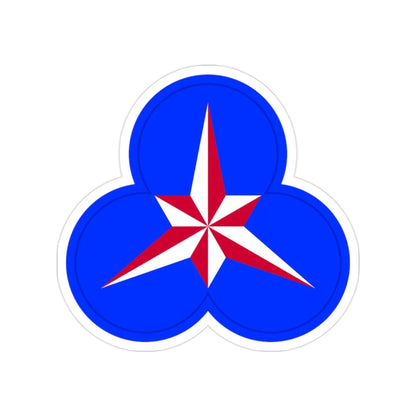 XXXVI Corps (U.S. Army) Transparent STICKER Die-Cut Vinyl Decal 2 Inch - The Sticker Space