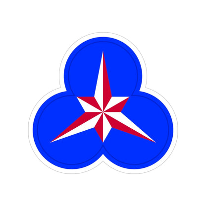 XXXVI Corps (U.S. Army) Transparent STICKER Die-Cut Vinyl Decal 4 Inch - The Sticker Space