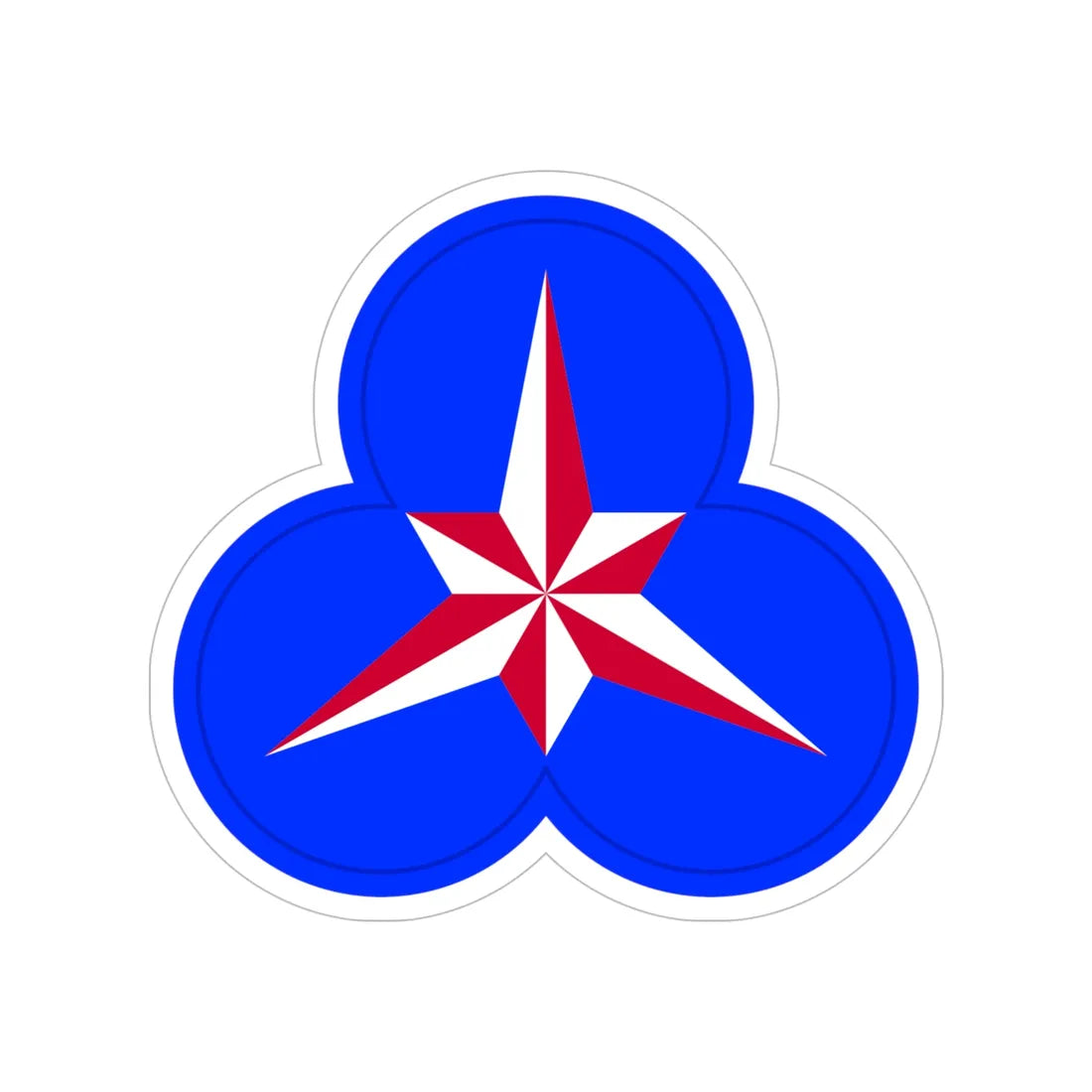 XXXVI Corps (U.S. Army) Transparent STICKER Die-Cut Vinyl Decal 6 Inch - The Sticker Space