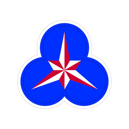 XXXVI Corps (U.S. Army) Transparent STICKER Die-Cut Vinyl Decal 6 Inch - The Sticker Space