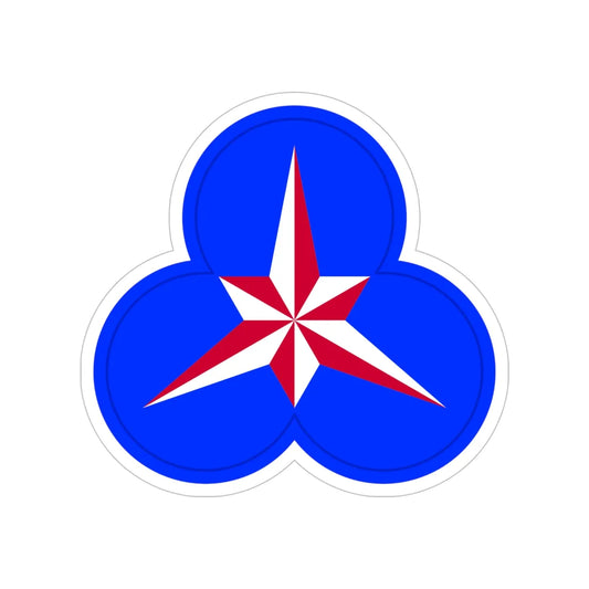 XXXVI Corps (U.S. Army) Transparent STICKER Die-Cut Vinyl Decal 6 Inch - The Sticker Space