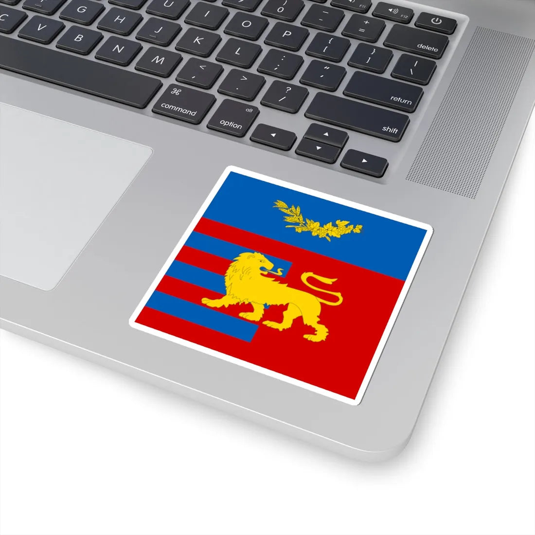 Yalta flag 2005 (Ukraine) STICKER Vinyl Kiss-Cut Decal - The Sticker Space