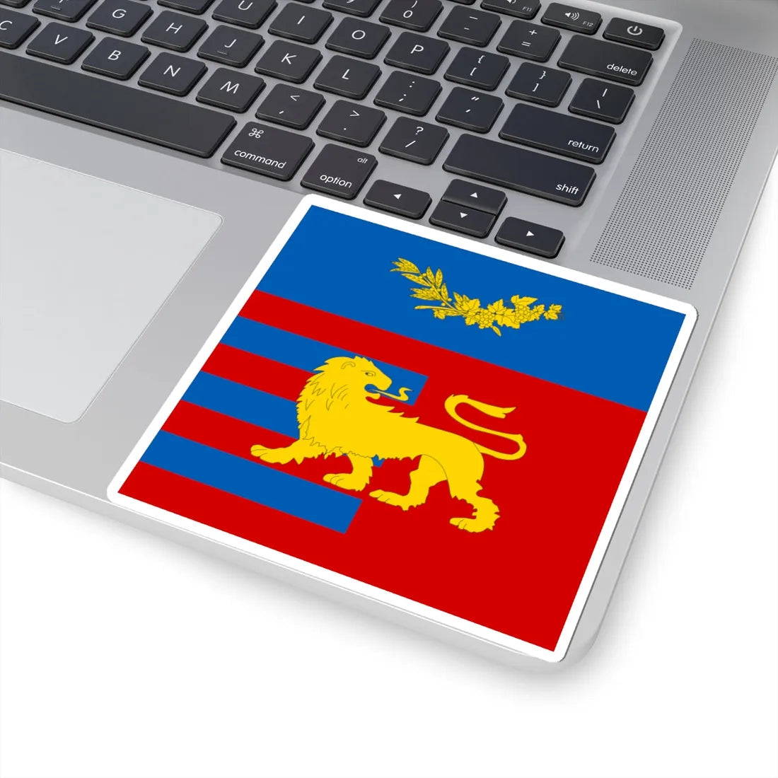 Yalta flag 2005 (Ukraine) STICKER Vinyl Kiss-Cut Decal - The Sticker Space