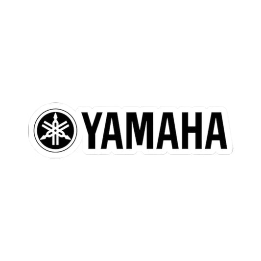 Yamaha Corporation (Logo) STICKER Vinyl Kiss-Cut Decal 2 Inch White - The Sticker Space