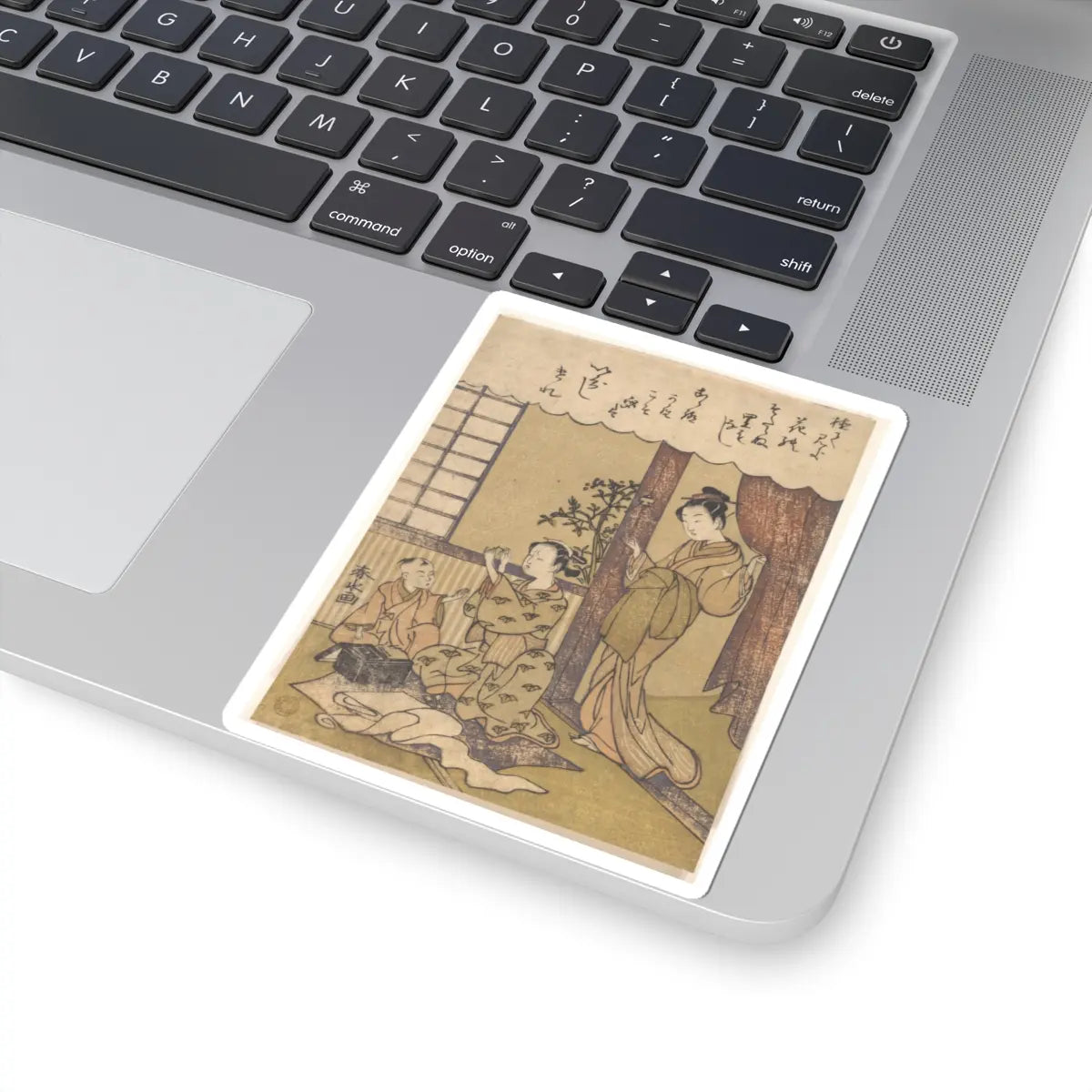 SKU:TSS-STICK-YNGSHN-4X4-2 Sizes:4" × 4" Types:White