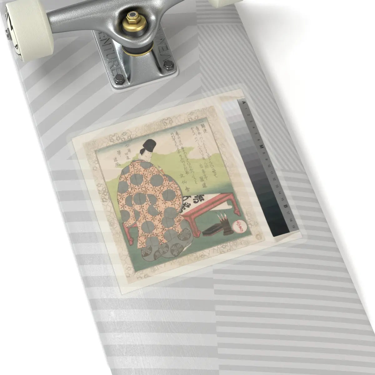 SKU:TSS-STICK-YSHGKT-6X6-83 Sizes:6" × 6" Types:Transparent