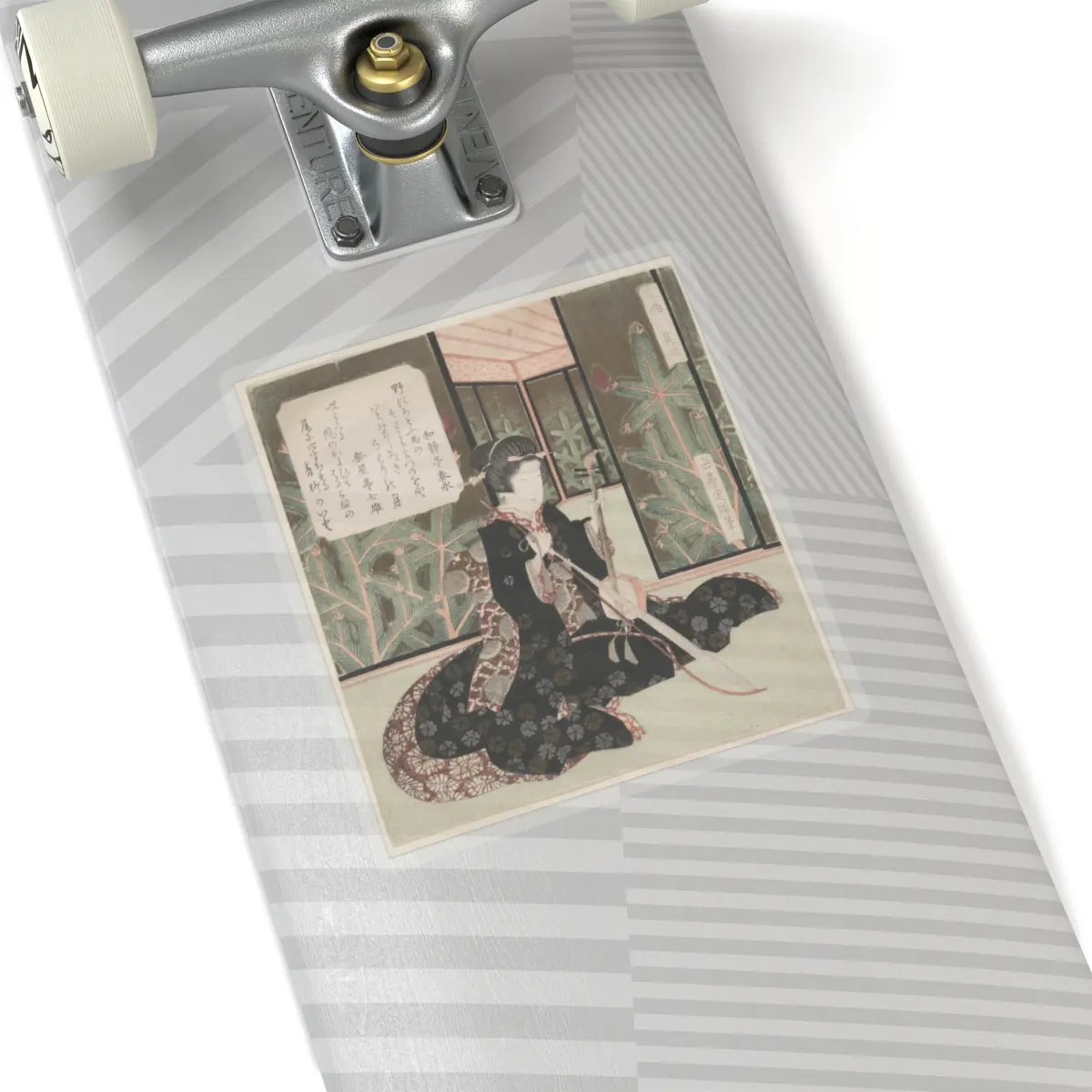 SKU:TSS-STICK-YSHGKT-6X6-137 Sizes:6" × 6" Types:Transparent