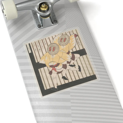 SKU:TSS-STICK-YSHGKT-6X6-151 Sizes:6" × 6" Types:Transparent
