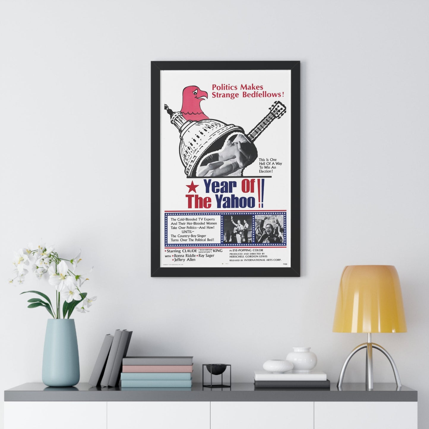 YEAR OF THE YAHOO 1971 - Framed Movie Poster-The Sticker Space