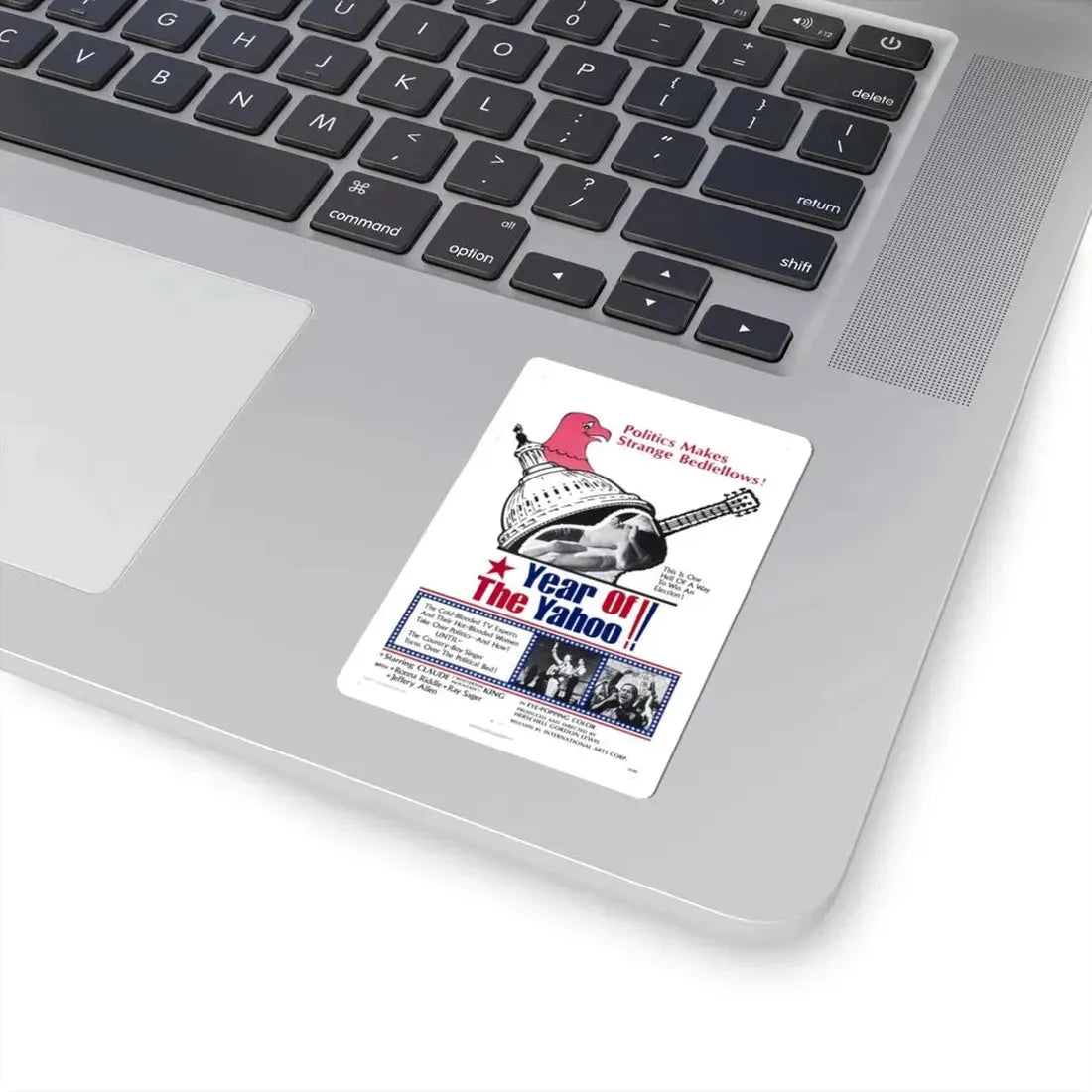 YEAR OF THE YAHOO 1971 Movie Poster - STICKER Vinyl Kiss-Cut Decal - The Sticker Space