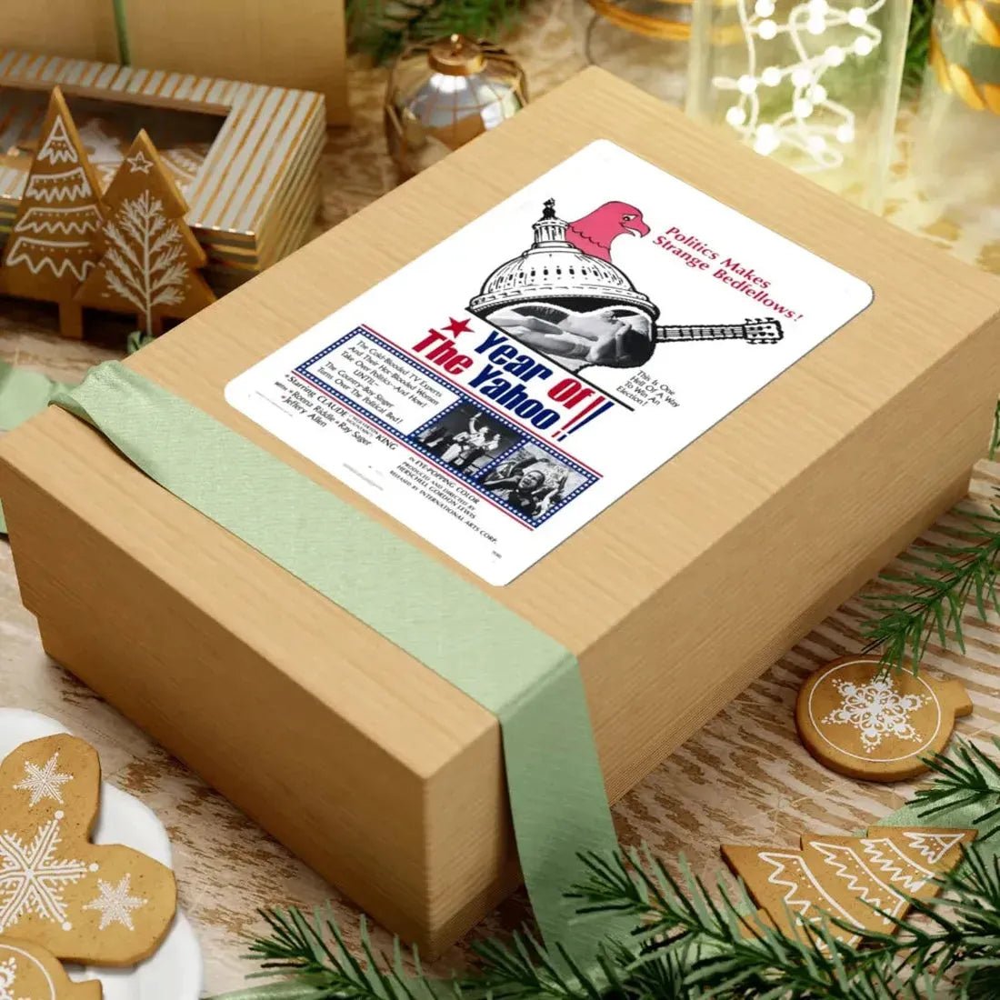 YEAR OF THE YAHOO 1971 Movie Poster - STICKER Vinyl Kiss-Cut Decal - The Sticker Space