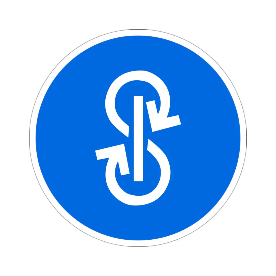 YEARN FINANCE YFI (Cryptocurrency) STICKER Vinyl Die-Cut Decal 3 Inch - The Sticker Space